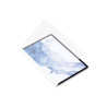 Note View Cover Tab S7+  S7Fe   S8+ Coloris Blanc Book cover avec fenetre transp