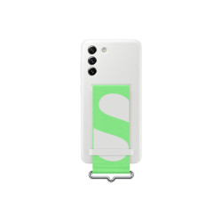 Galaxy S21Fe Coque Silicone avec lanière Blanc SAMSUNG - EF-GG990TWEGWW  