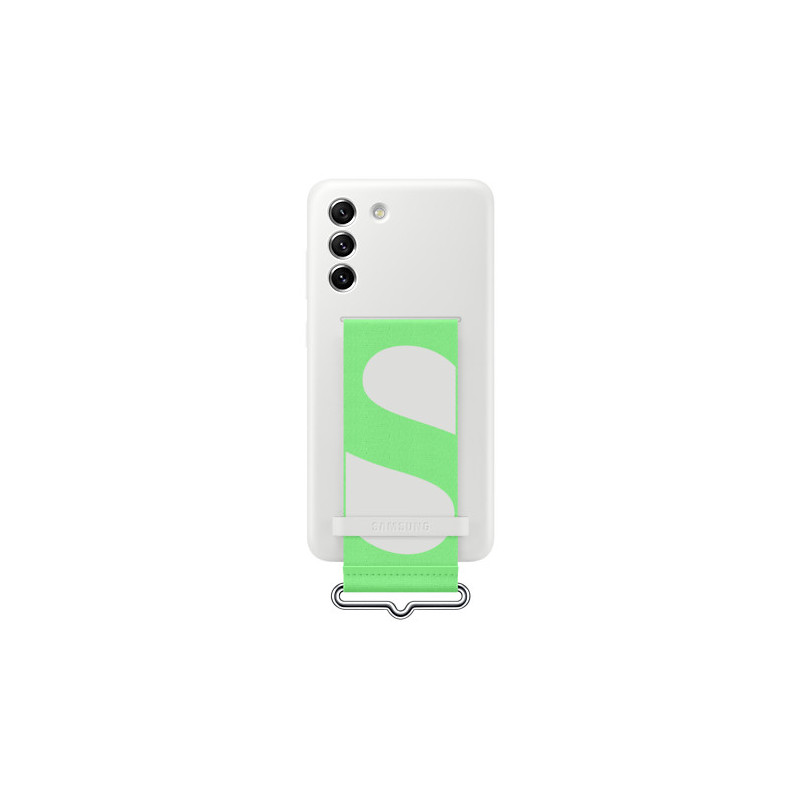 Galaxy S21Fe Coque Silicone avec lanière Blanc SAMSUNG - EF-GG990TWEGWW Galaxy S21Fe Coque Silicone avec lanière Blanc SAMSUNG - EF-GG990TWEGWW