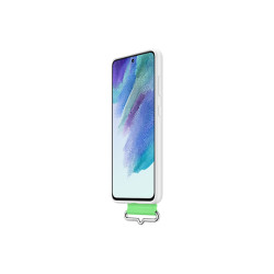 Galaxy S21Fe Coque Silicone avec lanière Blanc SAMSUNG - EF-GG990TWEGWW  