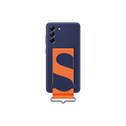 Galaxy S21Fe Coque Silicone avec lanière Navy SAMSUNG - EF-GG990TNEGWW   