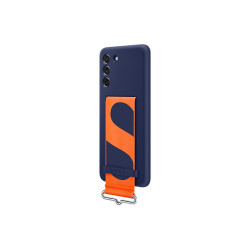 Galaxy S21Fe Coque Silicone avec lanière Navy SAMSUNG - EF-GG990TNEGWW   