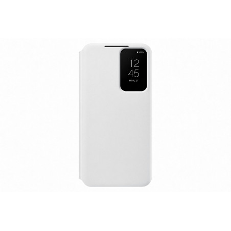 Galaxy S22 Smart Clear View Cover Blanc SAMSUNG - EF-ZS901CWEGEW  