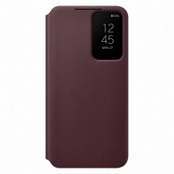 Galaxy S22 Smart Clear View Cover Bordeaux SAMSUNG - EF-ZS901CEEGEW  