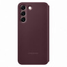 Galaxy S22 Smart Clear View Cover Bordeaux SAMSUNG - EF-ZS901CEEGEW  