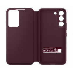 Galaxy S22 Smart Clear View Cover Bordeaux SAMSUNG - EF-ZS901CEEGEW  