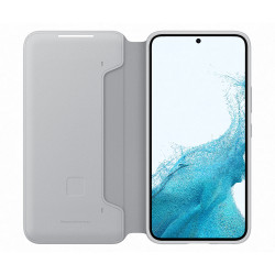 Galaxy S22 Smart Led View Cover Gris clair SAMSUNG - EF-NS901PJEGEW   