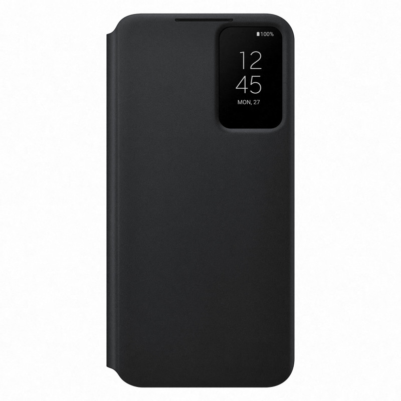Galaxy S22+ Smart Clear View Cover Noir SAMSUNG - EF-ZS906CBEGEW         