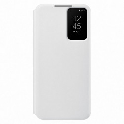 Galaxy S22+ Smart Clear View Cover Blanc SAMSUNG - EF-ZS906CWEGEW         