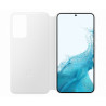 Galaxy S22+ Smart Clear View Cover Blanc SAMSUNG - EF-ZS906CWEGEW         