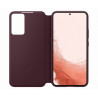 Galaxy S22+ Smart Clear View Cover Bordeaux SAMSUNG - EF-ZS906CEEGEW          