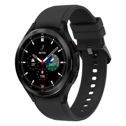 SAMSUNG Galaxy Watch4 Classic 46M 4G Noir Acier Bracelet silicone OS Google Elec