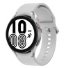 SAMSUNG Galaxy Watch4 44M 4G Silver - Aluminium bracelet silicone OS Google Elec