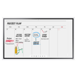 ECRAN SAMSUNG 65'' LFD Tactile intéractif Flip 2 WM65R Infrarouge InGlassTM 3840