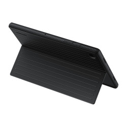 Coque arrière renforcée Tab A8 avec pieds amovible Coloris Noir Protective Stand