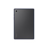 Coque arrière transparente Tab A8 bords renforcés et colorés en Bleu Marine Clea