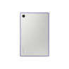 Coque arrière transparente Tab A8 bords renforcés et colorés en Bleu Lavande Cle