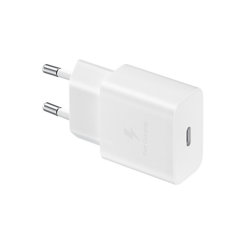 Chargeur Secteur 15W USB C (avec c ble) Coloris Blanc SAMSUNG EP-T1510XWEGEU  