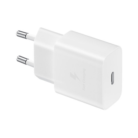 Chargeur Secteur 15W USB C (avec c ble) Coloris Blanc SAMSUNG EP-T1510XWEGEU  