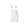 Chargeur Secteur 15W USB C (avec c ble) Coloris Blanc SAMSUNG EP-T1510XWEGEU  