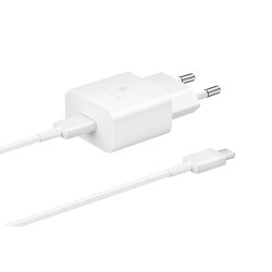 Chargeur Secteur 15W USB C (avec c ble) Coloris Blanc SAMSUNG EP-T1510XWEGEU  