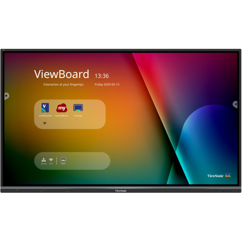 Ecran 55'' ViewSonic LFD Interact 4K UHD 20Pts ViewBoard  16 9 32Go 350nit 9ms 1