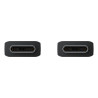 C ble de charge USB-C vers USB-C, longueur 1,8m, charge rapide 25W Coloris Noir 
