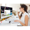 Ecran 24 Viewsonic VX2476-SMHD FHD 16 09 IPS 250 cd m2 4ms 2xHDMI VGA DP HP 2x2
