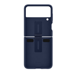 Galaxy Z Flip3 5G Coque silicone avec anneau Navy SAMSUNG - EF-PF711TNEGWW