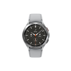 SAMSUNG Galaxy Watch4 Classic 46M Bluetooth Silver Acier Bracelet silicone OS Go