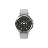 SAMSUNG Galaxy Watch4 Classic 46M Bluetooth Silver Acier Bracelet silicone OS Go