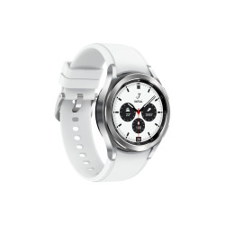 SAMSUNG Galaxy Watch4 Classic 42M Bluetooth Silver Acier Bracelet silicone OS Go