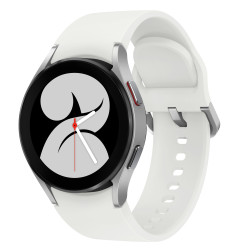 SAMSUNG Galaxy Watch4 40M Bluetooth Silver Aluminium bracelet silicone OS Google