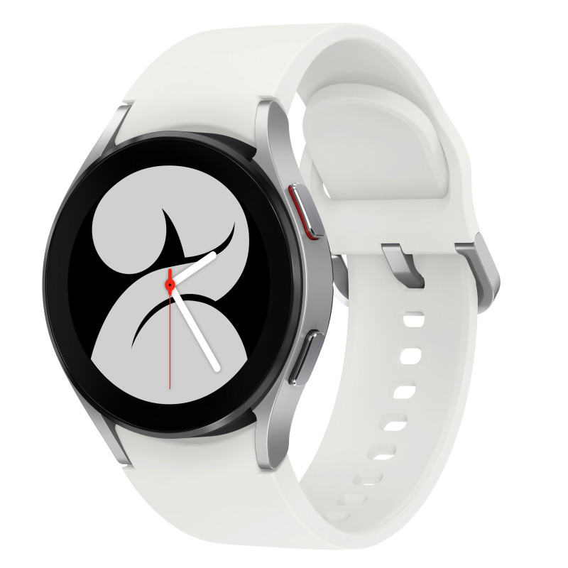 SAMSUNG Galaxy Watch4 40M Bluetooth Silver Aluminium bracelet silicone OS Google