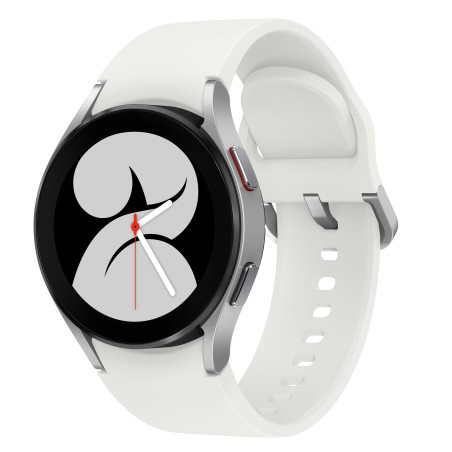 SAMSUNG Galaxy Watch4 40M Bluetooth Silver Aluminium bracelet silicone OS Google