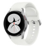 SAMSUNG Galaxy Watch4 40M Bluetooth Silver Aluminium bracelet silicone OS Google