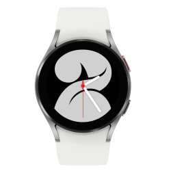 SAMSUNG Galaxy Watch4 40M Bluetooth Silver Aluminium bracelet silicone OS Google
