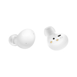SAMSUNG Ecouteurs BT Galaxy Buds2 Blanc Reduction active de bruits, Autonomie 5H
