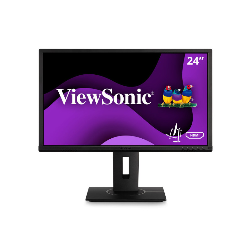 Ecran 24 Viewsonic VG2440 Noir FHD LED VA 60Hz 16 9 3000 1 250 cd m2 5ms HDMI D