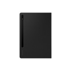 Note View Cover Tab S7   S8 Coloris Noir Book cover avec fenetre transparente et