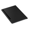 Note View Cover Tab S7   S8 Coloris Noir Book cover avec fenetre transparente et
