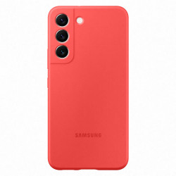 Galaxy S22 Coque Silicone Corail SAMSUNG - EF-PS901TPEGWW   