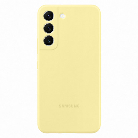 Galaxy S22 Coque Silicone Jaune SAMSUNG - EF-PS901TYEGWW    