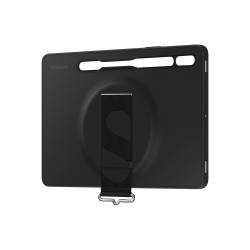 Strap Cover Tab S8 Coloris Noir Coque arrière avec lanière pour meilleure prise 