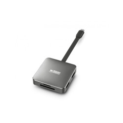 Adaptateur USB 3.0 Type C Urban Factory Hubee Light vers HDMI + Micro SD et USB