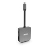 Adaptateur USB 3.0 Type C Urban Factory Hubee Light vers HDMI + Micro SD et USB