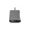 Adaptateur USB 3.0 Type C Urban Factory Hubee Plus vers HDMI + VGA + RJ45 Gigabit + Micro SD et USB