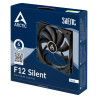 Ventilateur de boitier Arctic F12 Silent - 12cm (Noir)