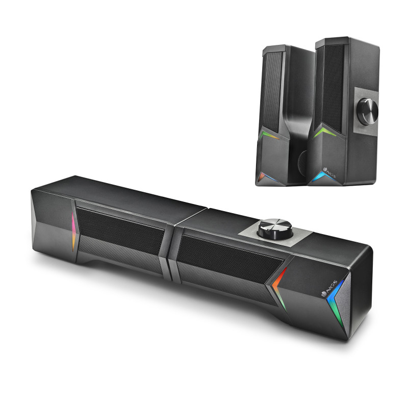 Enceintes NGS GSX-B1200 RGB (Noir)