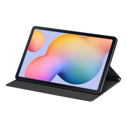 Book Cover Galaxy Tab S6LITE (SM-P610) Oxford grey RANGEMENT S PEN 3 POSITIONS D